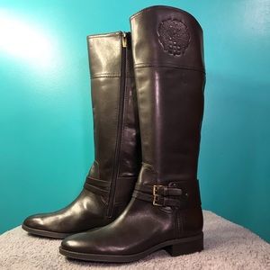 Vince Camuto Pryna Brown Riding Boot